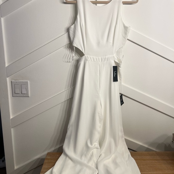 Lulus Pants - Lulu's Elegant White Jumpsuit